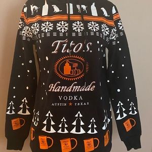 Tito’s Vodka Embroidered Women’s Hoodie XS